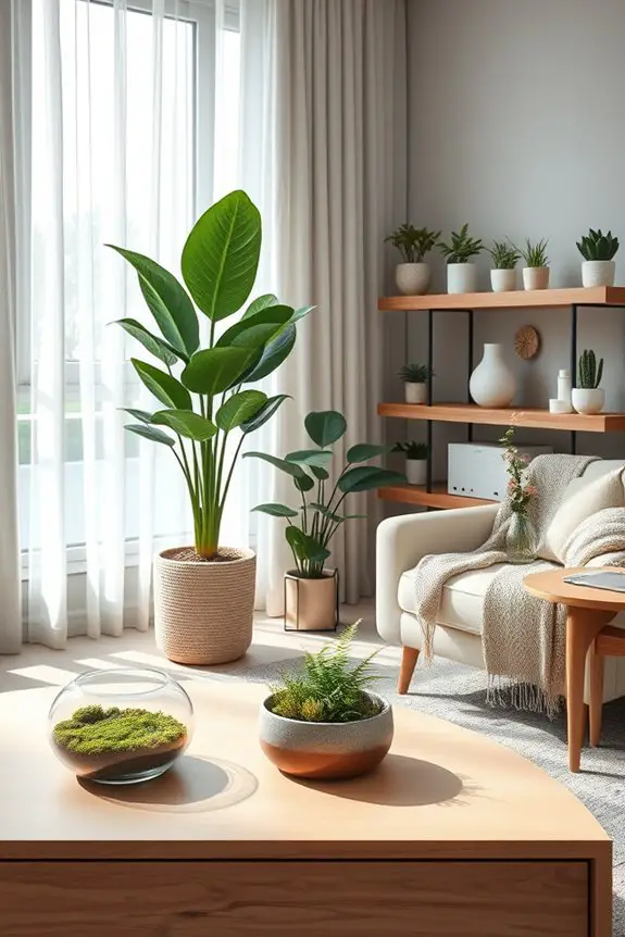 indoor plants enhance decor