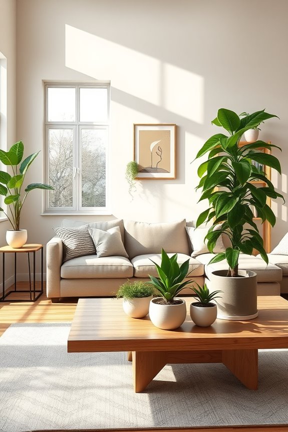 indoor plants enhance freshness