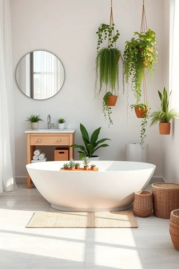 indoor plants for bathrooms