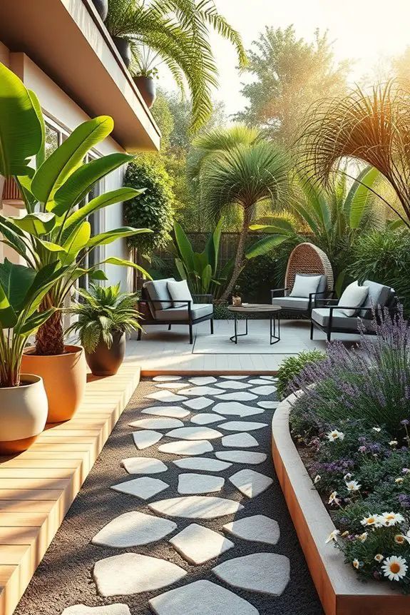 indoor plants thrive outdoors