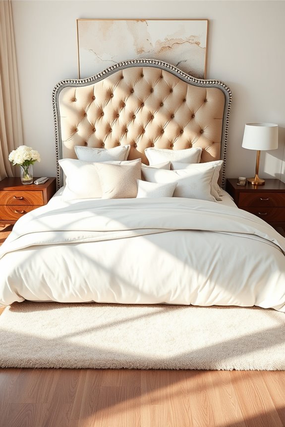 indulgent luxurious bedding textures