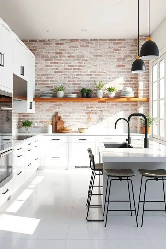 industrial charm in kitchens