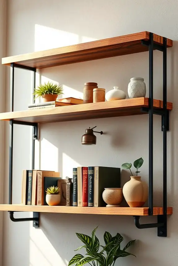 industrial chic storage solution