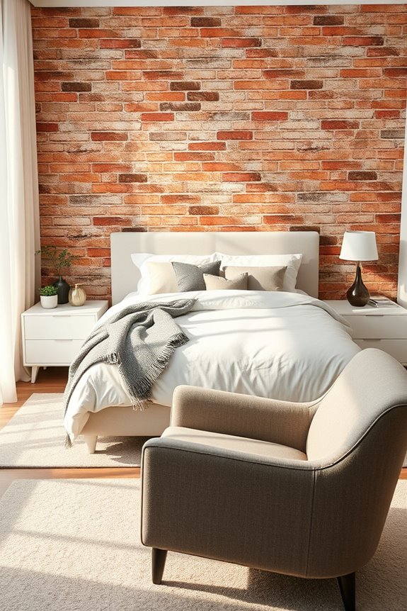 industrial cozy accent wall