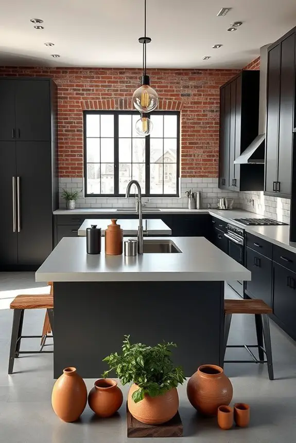 industrial kitchen design elements