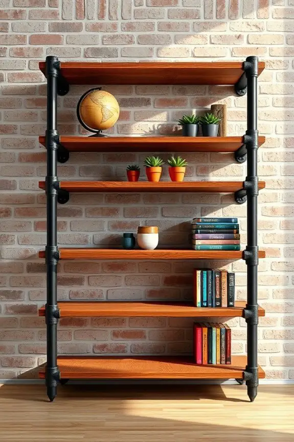 industrial shelving design ideas