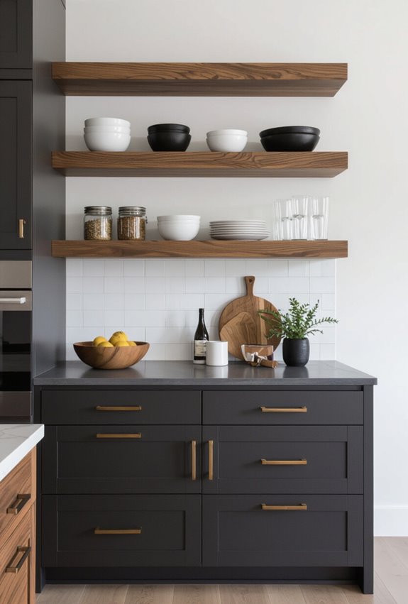 industrial steel and warm wood