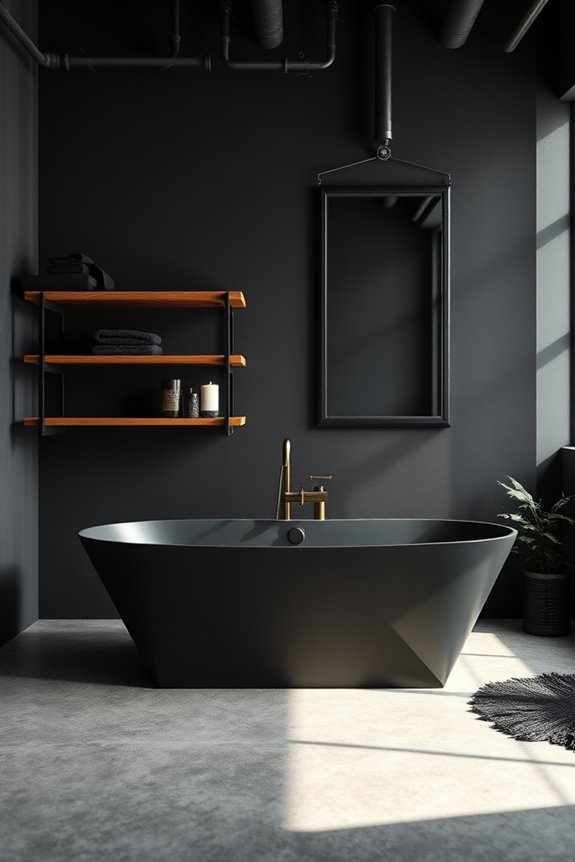 industrial warmth through accessories