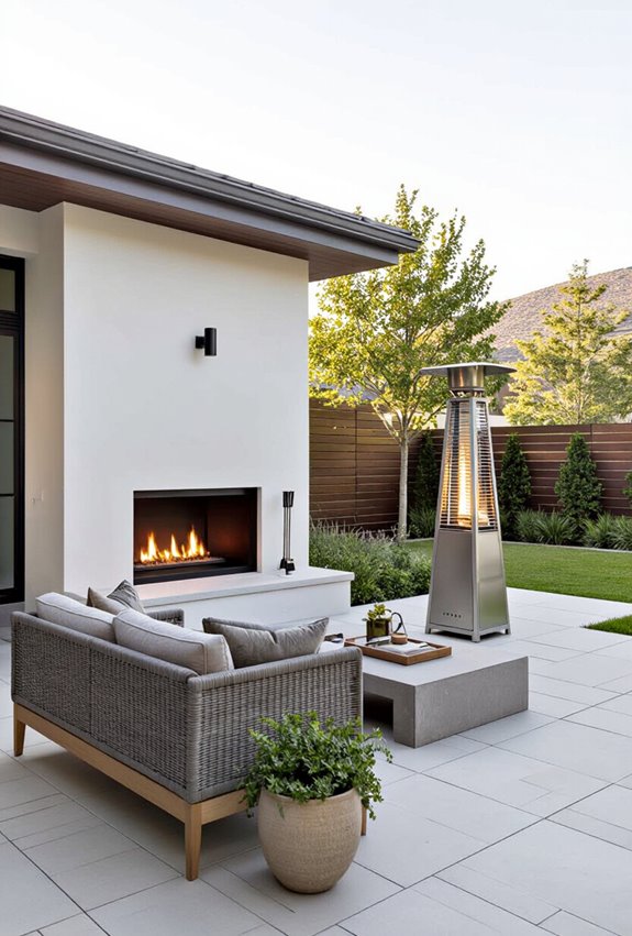 infrared and propane heating