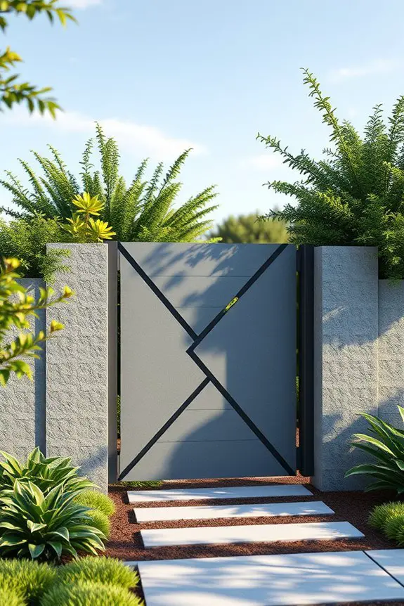 innovative concrete gate designs