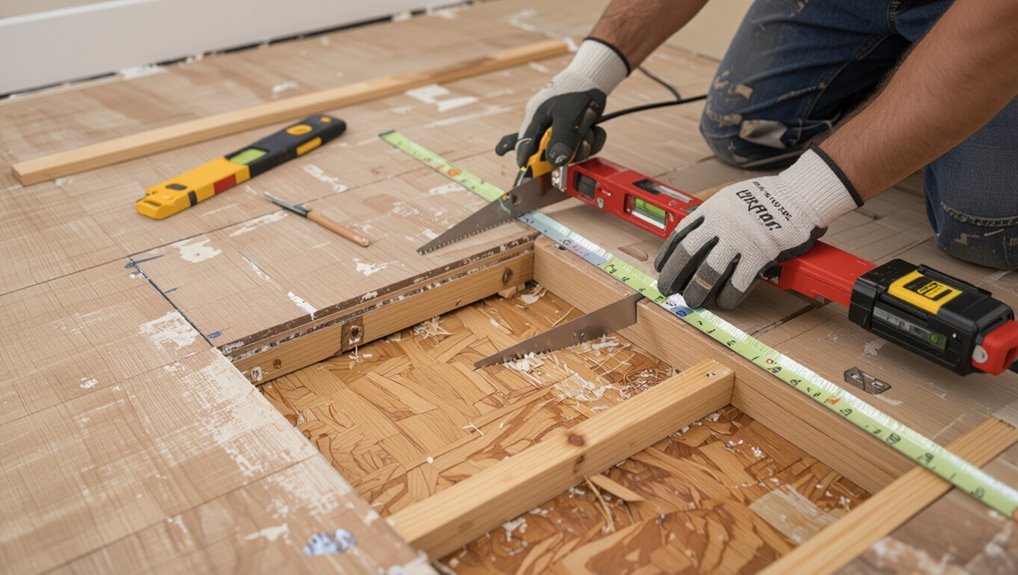 inspect and repair joists