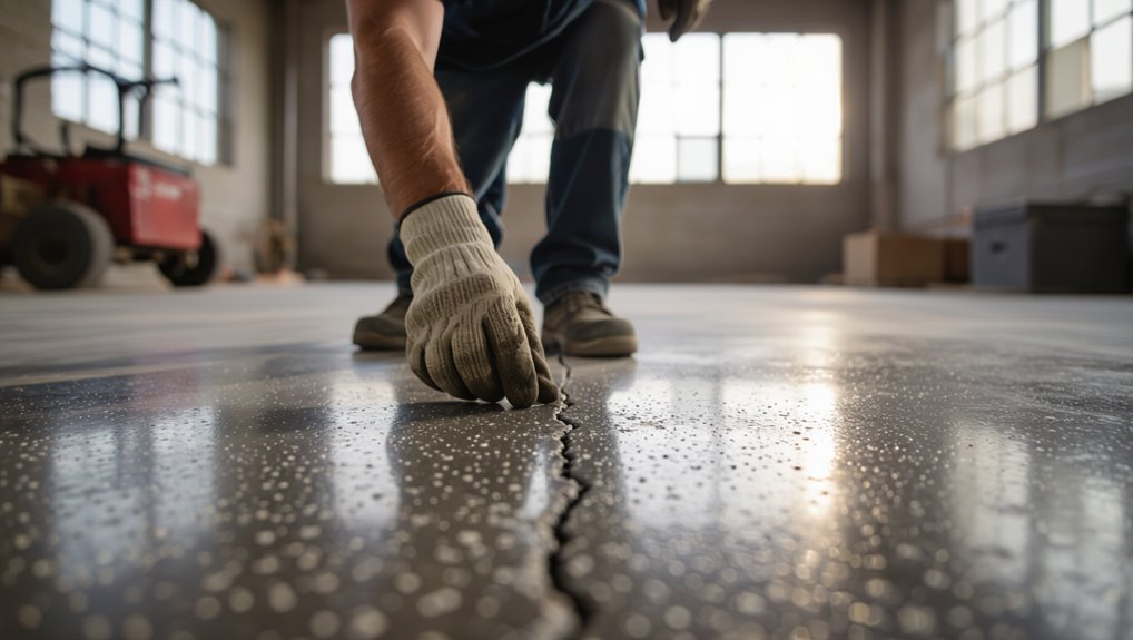 inspect cracks and coatings