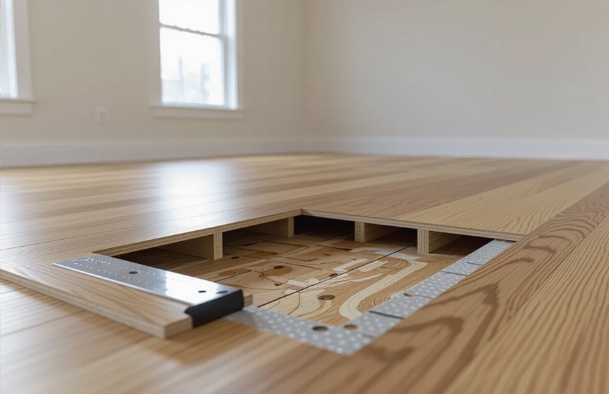 inspect subfloor and structure