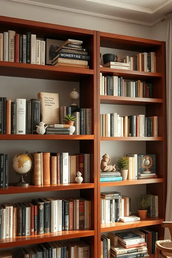 inspirational bookshelf decor ideas