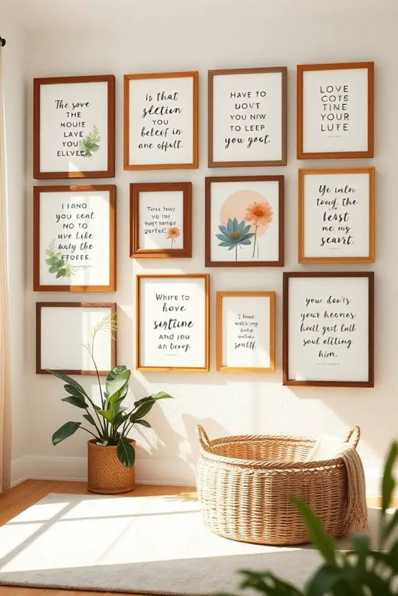 inspirational decor for motivation