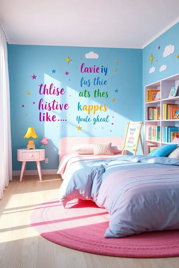 inspirational wall decals enhance creativity