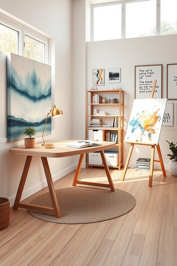 inspire creativity with art