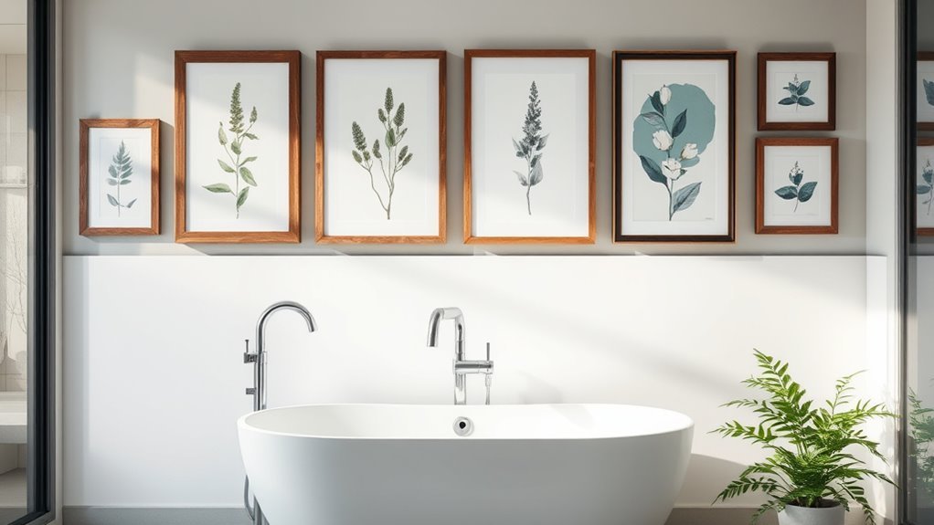 inspiring bathroom wall decor