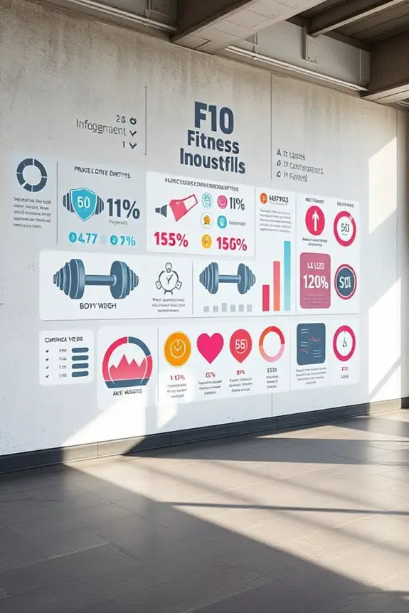 inspiring fitness educational visuals