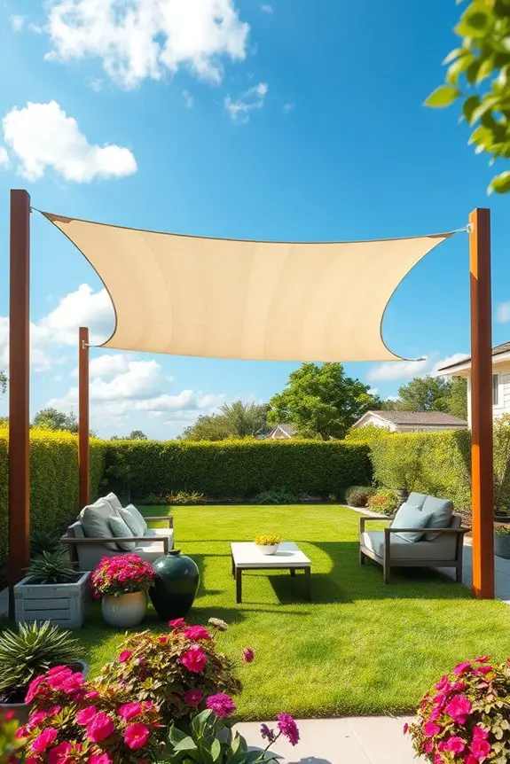 install a stylish shade