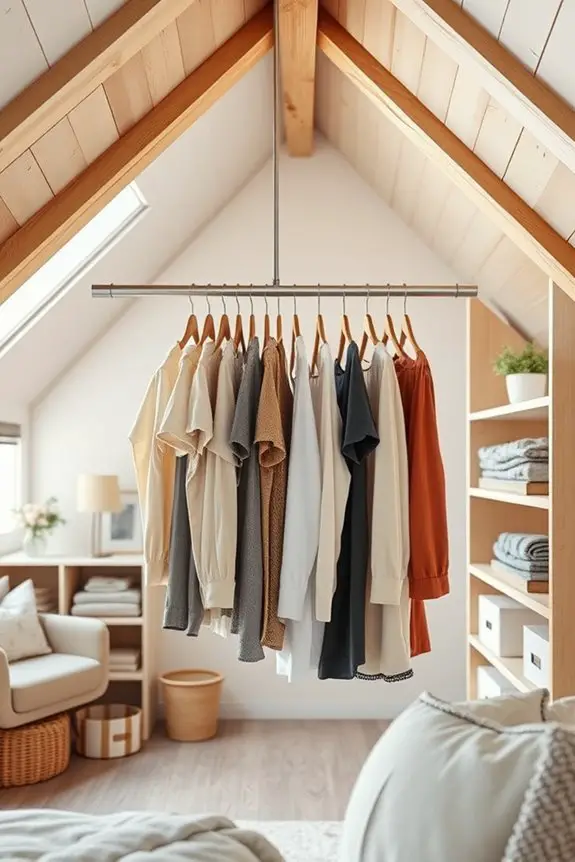 install clothing rod efficiently