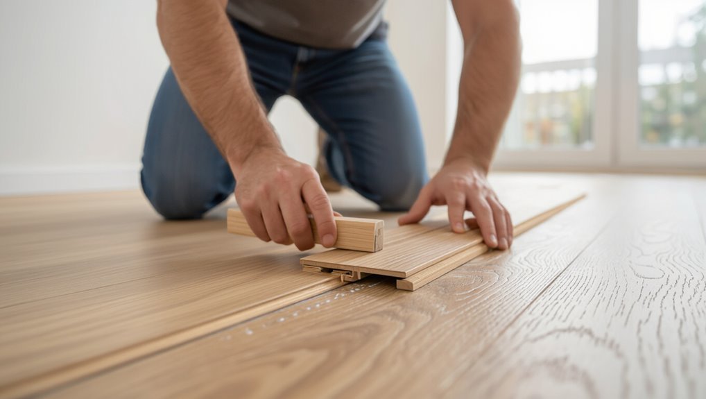 install first row accurately