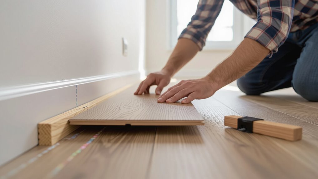 install first row accurately