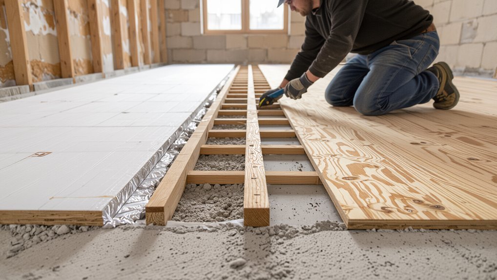 install insulation layers properly