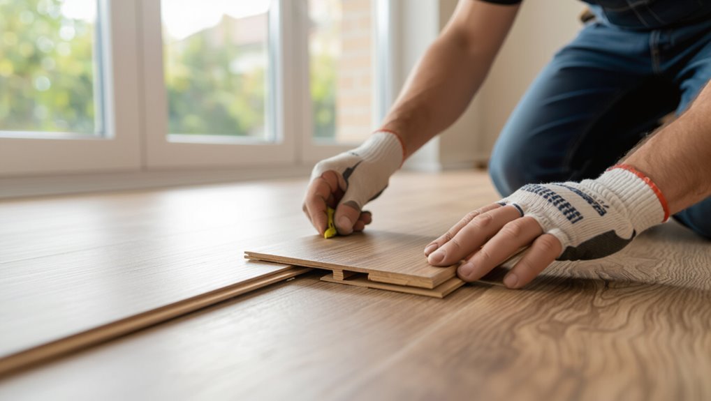 install laminate with precision