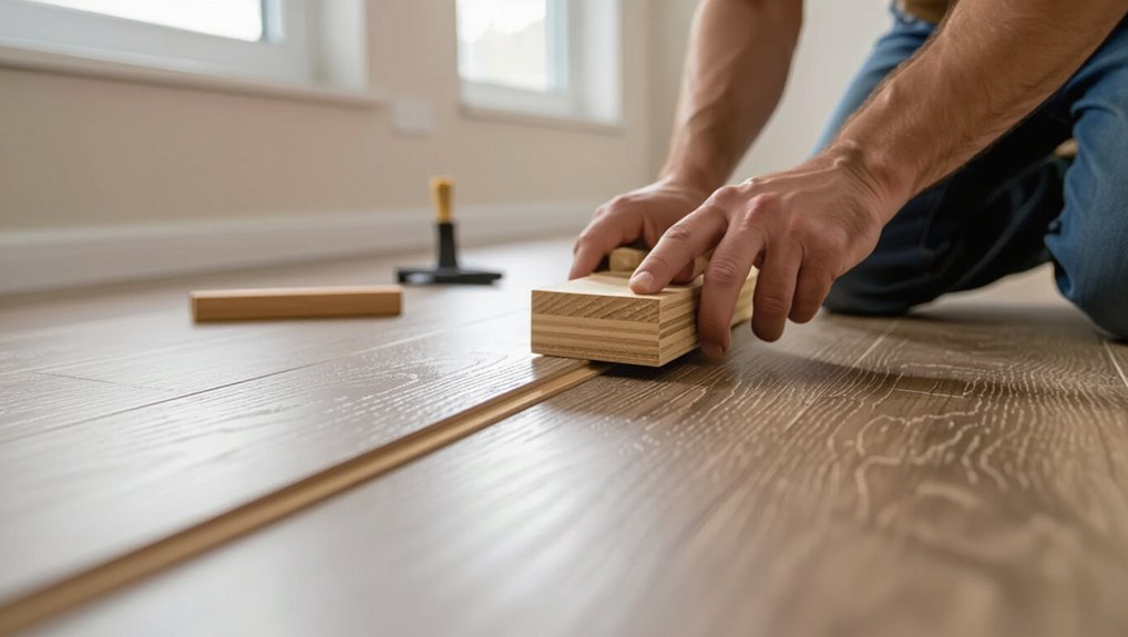 install planks maintain alignment