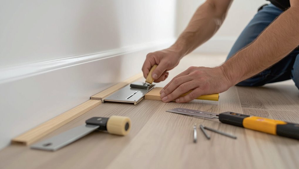 install trim and thresholds
