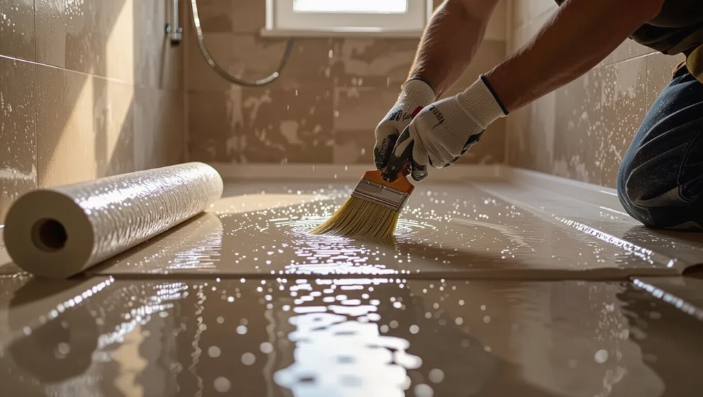install waterproof membrane properly