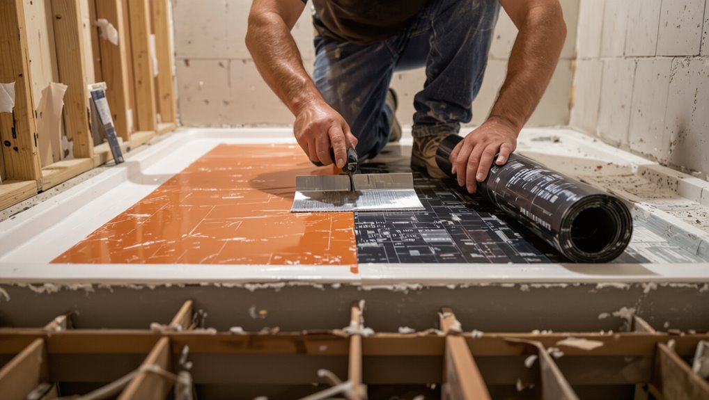 install waterproofing system correctly