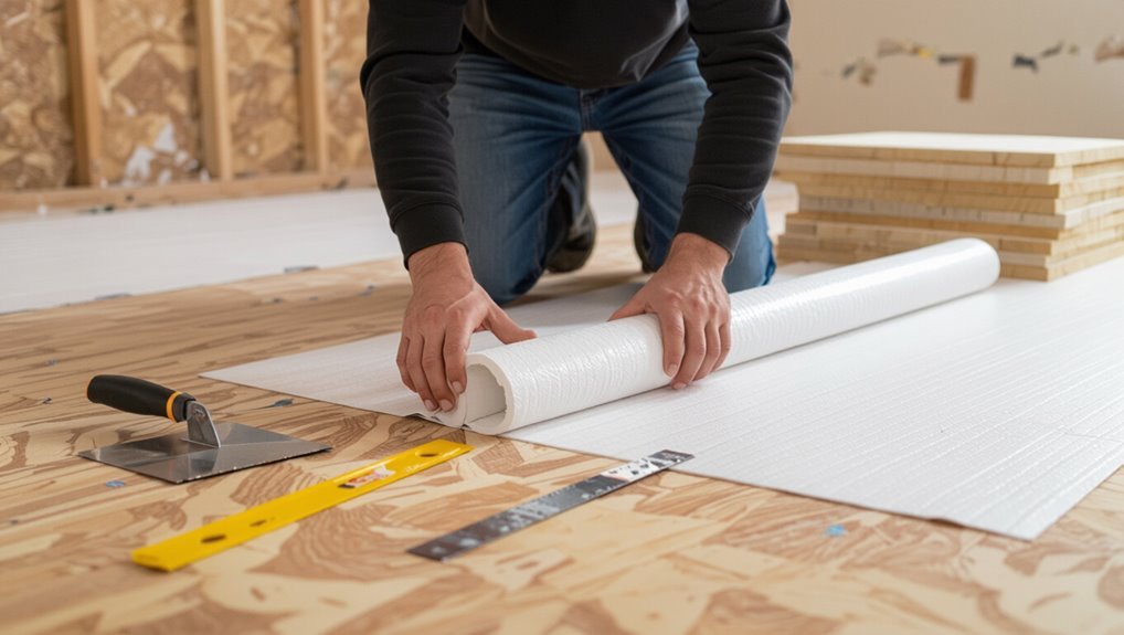 insulation installation for heating