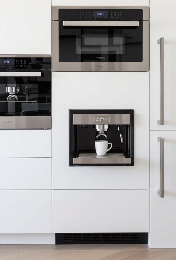 integrated barista ready home caf