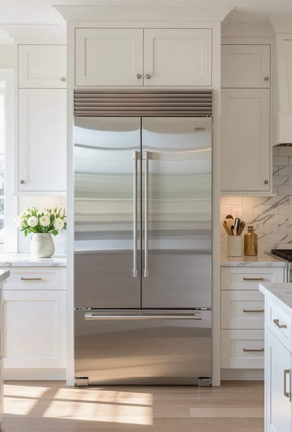integrated pro style refrigerated cabinetry