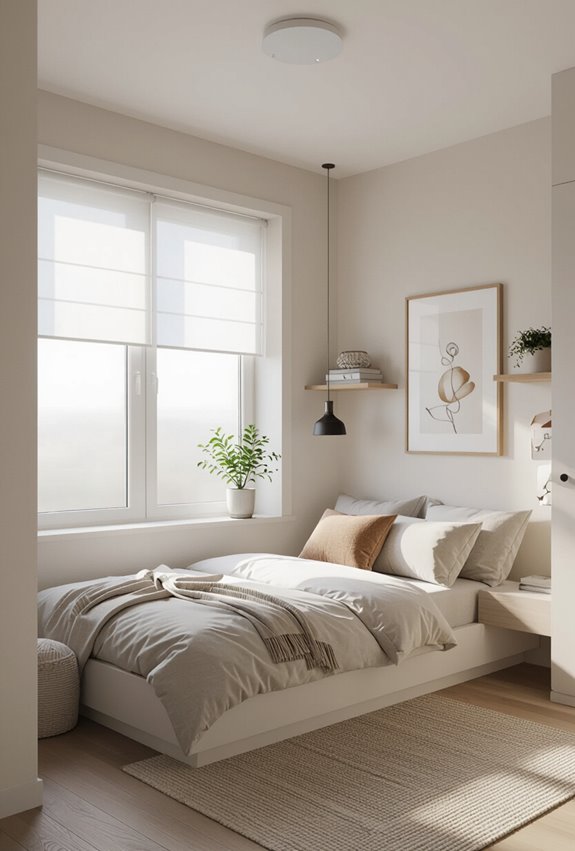 integrated recessed niche shelving
