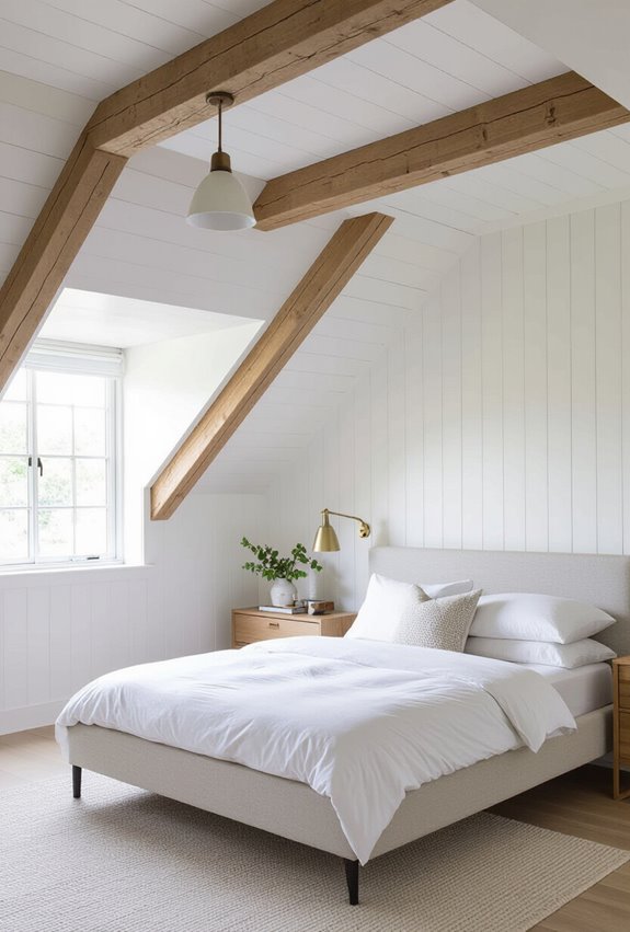 intentional attic ceiling character