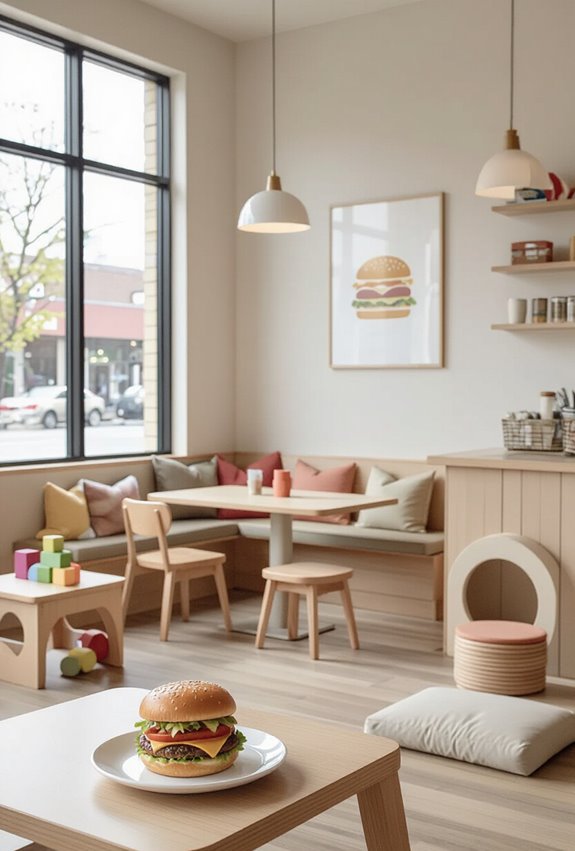 intentional playful kid friendly nook