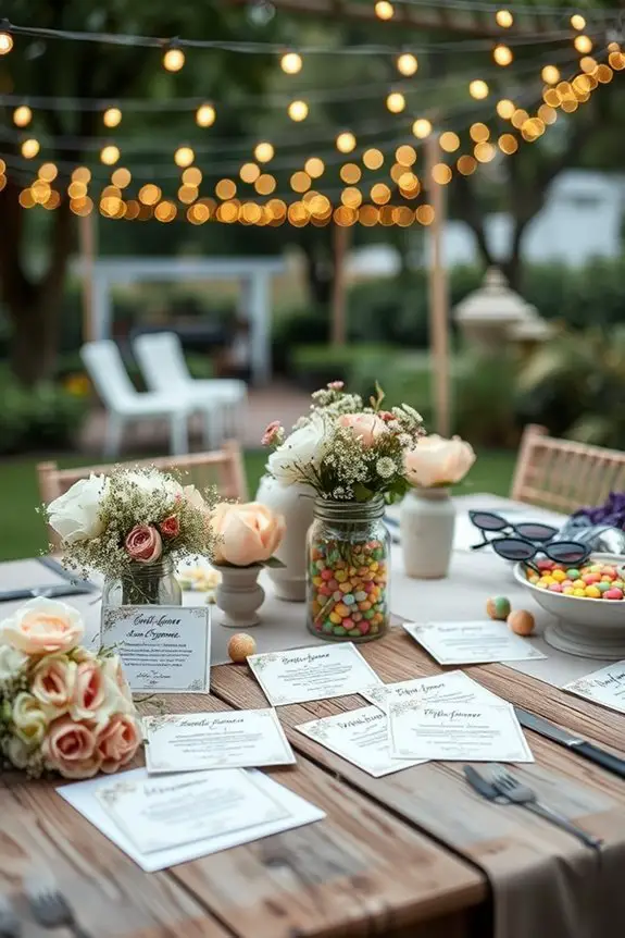 interactive bridal shower activities