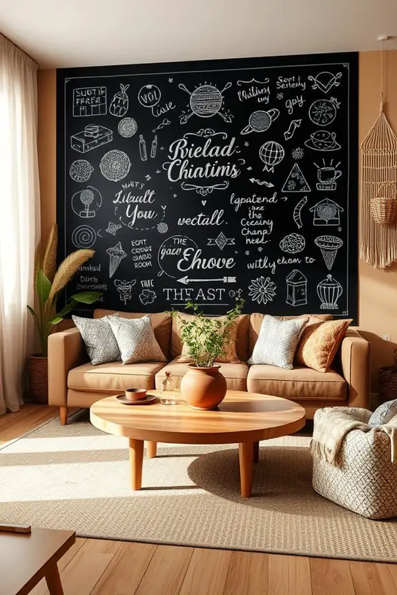 interactive creative wall space