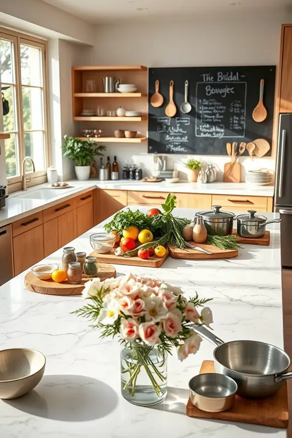 interactive culinary bridal shower