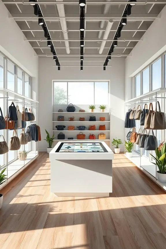 interactive custom bag stations