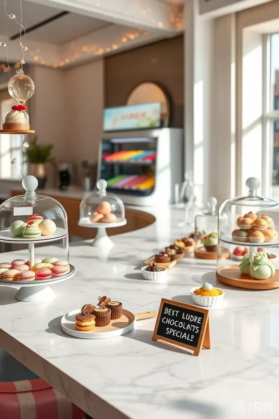 interactive customizable dessert experience