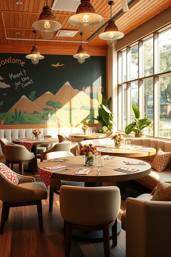 interactive family dining experience