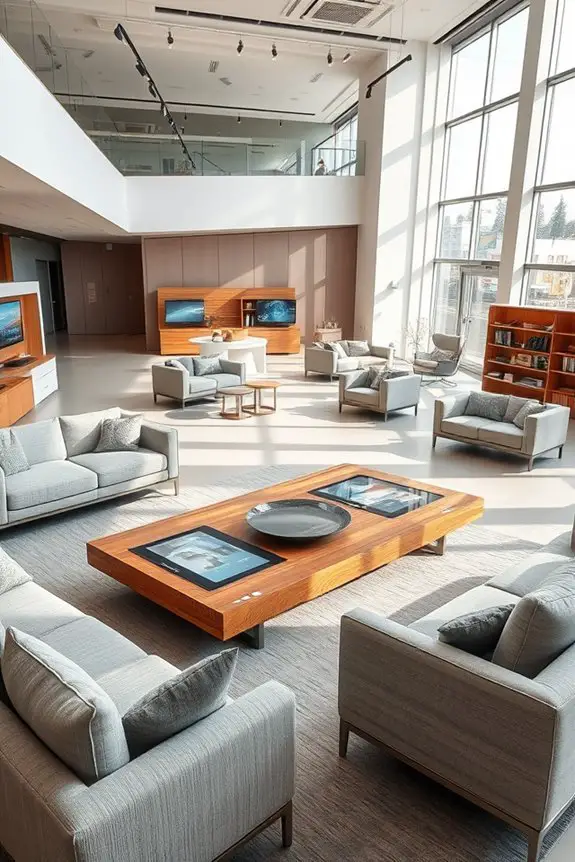 interactive furniture shopping experience