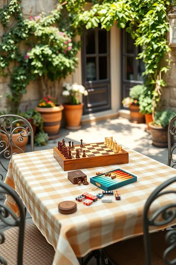 interactive games enhance atmosphere