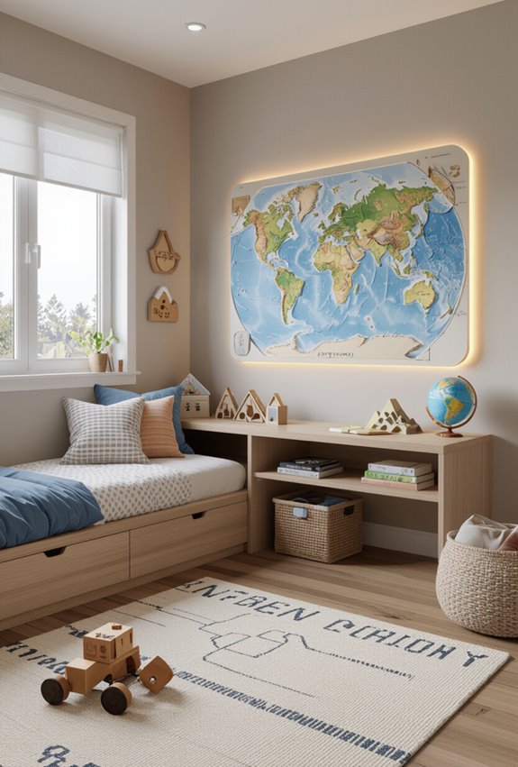 interactive geography learning zone