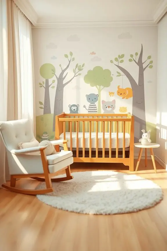 interactive nursery wall art