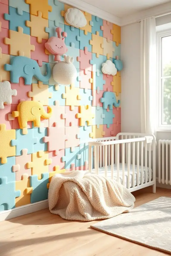 interactive puzzle wall designs